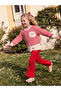 Alita City Lcw Kids Red Ruffle Girls' Tights Set with Difference