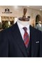 Men's Classic Regular Fit Suit with Vest 3-Piece Large Size 50-64 - 8