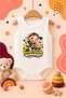 Baby Bodysuit with the Text "We Started with a Swaddle" This Is a Love-At-First-Sight Athlete Sleeveless Bodysuit (Newborn & Infant) - 3