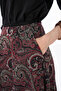 Ethnic Pattern Skirt Red - 7