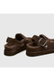 Women's Adjustable Strap Soft Wool Inside and Suede Sand Outside Slippers - 3