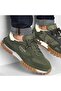 Men's Daily Parachute Material Sneaker Shoes Colorful Non-Slip Thick Sole-Khaki - 5