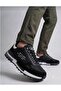 Men's Daily Parachute Material Sneaker Shoes Colorful Non-Slip Thick Sole-Black