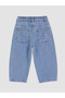 Alita City Lcw Kids Indigo Elastic Waist Girls' Balloon Jean Pants - 2