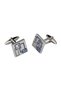 Blue & Chrome Cufflinks/ Connection 26