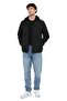سترة سوفتشيل للرجال باللون الأسود ML BASIC 5SOFTSHELL - 3