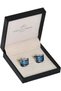 Blue & Chrome Cufflinks/ Connection 5 - 2