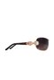 Women's Sunglasses Gold & Brown with Stones/ Allure - 3