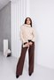 Lace Collar Scarf Sweater - 6