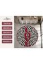 Dora Zebra Pattern Text Themed Woven Base Decorative Digital Printing Carpet Sdtamour4168 - 4