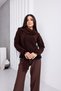 Lace Collar Scarf Sweater