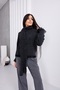 Lace Collar Scarf Sweater - 3