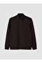 Men's Zippered Sweatshirt with Stand Collar - 5
