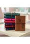 5 Leather Notebooks – Leaf Patterned Vintage Cover Memory Notebook, Souvenir Agenda, Wedding, Circumcision, Bridal Gift, Leather Notebook - 2