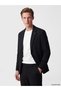 Özmarka New Season Navy Blue Regular Fit Men's Blazer Jacket