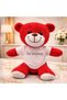 4 Plush Teddy Bears – Red Plush Gift with T-Shirt and "I Love You" Written, Plush Teddy Bear, Soft Toy - 2