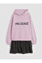 Esvab • Modern & Distinctive Hooded Girls' Dress - 3