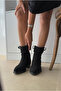 Women's Boots Black Suede - 2