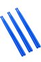 Gfk-801Bl-3X 5A Drum Sticks Unbreakable Polyemid Blue Color Drumstick 5A Drumsticks 6 Pieces (3 Pairs) - 2