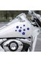 Cute Daisy Car Sticker 8 Pieces – Decal for Vehicle, Helmet, Motorcycle and Laptop - 2
