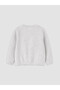 White Crew Neck Baby Boy Zippered Sweatshirt - 5