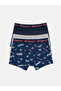 Vizyon New Season Navy Blue Boys' Boxer 3-Pack