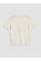 Peak New Season White Crew Neck Women's Knitwear Cardigan - 6