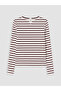 Striped Girl's T-Shirt - 4