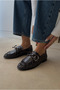 Women's ballet flats - aci kahve (dark brown) - 6