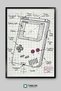 Console Console Project Game Poster Frame Appearance Decorative Mdf Table - 2