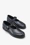 Elakse Women's Genuine Leather Ballerinas - Black - 3