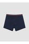 Rmz Gi̇yi̇m Farkiyla Cotton Flexible Men's Boxer 3-Pack - 2
