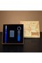 1 Piece Roller Pen Lighter Keychain Set – Boxed Promotional Gift Set Blue Pen Matte Black Type Lighter Leather Keychain - 2