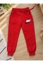 Red Children's Tracksuit Set |   Stylish & Comfortable Three Thread Non-Threaded |   Lace-Up Cuff with Pockets |   Daily Sports - 3