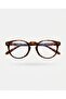 Brina Leopard Blue Light Protection Oval 48 Retractable Glasses Small Medium Faces Men Women - 3