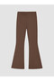 Girls' Ribbed Spanish Leggings for Style Enthusiasts from Uzg Store