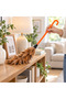 Long-Handled Natural Feather Dust Collector – Cleaning Brush for Furniture, Chandeliers, and Delicate Surfaces - 5