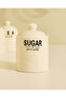 White Plain Sugar Canister - 2