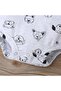 MiniMe Three-Piece Clothing Set for Babies | 0-6 Months | Pink& Blue | Unisex | Cotton - 4