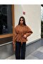 Women's Stand Collar Belted Suede Jacket - 4