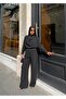 Women's Button Collar Pants and Top Set - 6