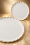 Habbe Gold Gilded 2-Piece Porcelain Serving Plate Set - 2