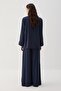 Haki̇m Collar Tunic Pants Suit - 6