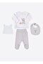 Organic Pogy 4-Piece Hospital Discharge Set Gray
