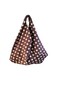 Hande Dizayn Valentine's Mother's Day Coffee-Colored Cream Polka Dot Pattern Shoulder Bag - 5