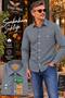 Classic Cut Soft Cotton Single Pocket Shirt