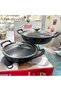 D5013 Cast Granite 2-Piece 20-22 cm Sahan Set with Lid - 5