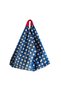 Hande Dizayn Valentine's Mother's Day Navy Blue Top Cream Polka Dot Pattern Shoulder Bag - 4