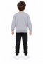 12509-26 Boy's Car and Character Printed 2 Thread Sweatshirt - 4
