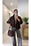 Kandos Bitter Brown Suede Jacket - 2